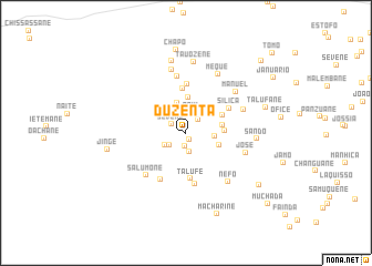 map of Duzenta