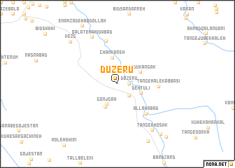 map of Dūzerū