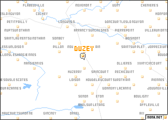 map of Duzey
