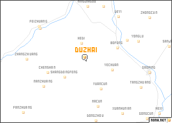 map of Duzhai