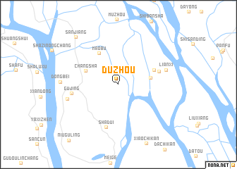 map of Duzhou