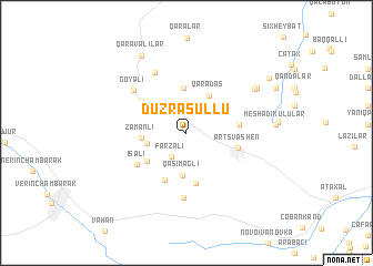 map of Düz Rǝsullu