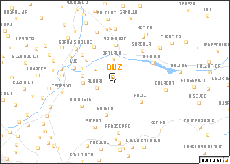 map of Duz