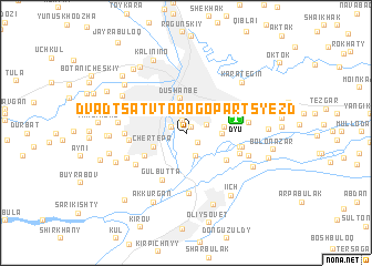 map of Dvadtsatʼ Vtorogo Partsʼʼyezd