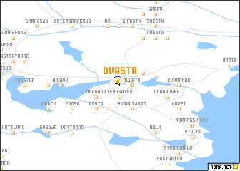 map of Dvästa