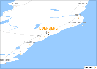 map of Dverberg