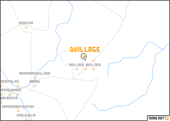 map of D Village