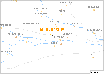 map of Dvinyanskiy