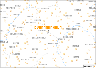 map of Dvoran Mahala