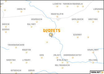 map of Dvorets