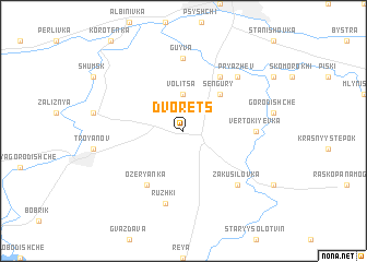 map of Dvorets