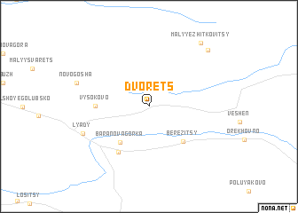 map of Dvorets