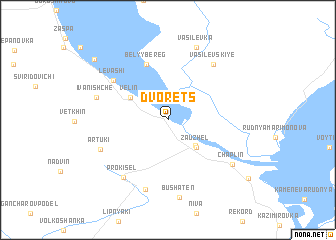 map of Dvorets