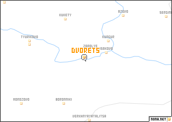 map of Dvorets