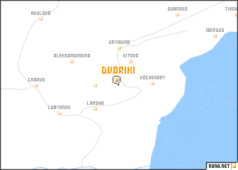 map of Dvoriki
