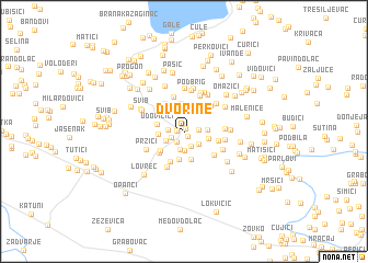 map of Dvorine