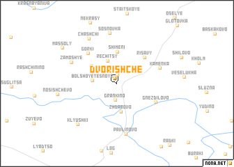 map of Dvorishche