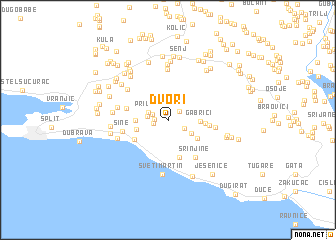 map of Dvori