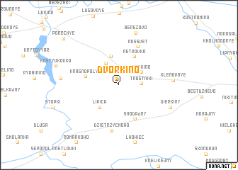 map of Dvorkino