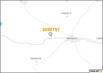 map of Dvortsy