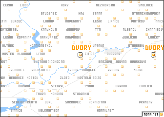 map of Dvory