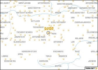 map of Dvor