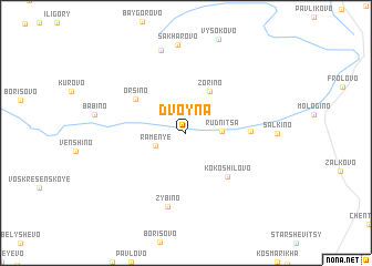 map of Dvoyna