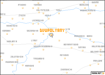 map of Dvupolyany