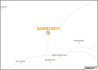 map of Dvurechnyy