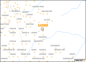 map of Dwaba