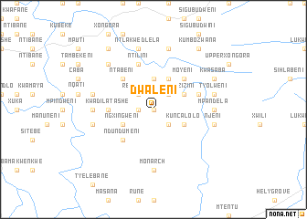map of Dwaleni