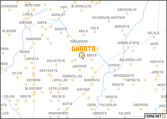 map of Dwanta