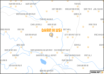 map of Dwārikusi