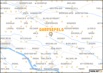 map of Dwarsefeld