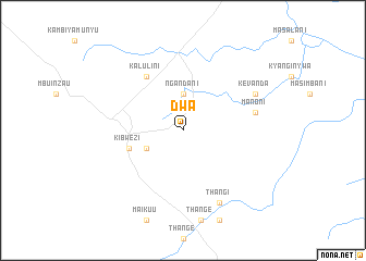 map of Dwa