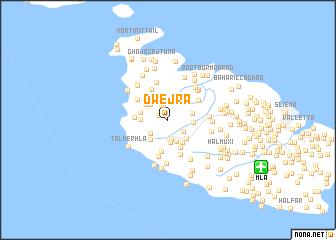 map of Dwejra