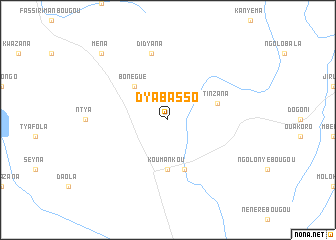 map of Dyabasso