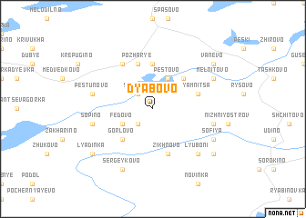 map of Dyabovo