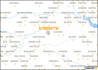 map of Dyadovtsi