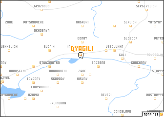 map of Dyagili