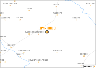 map of D\