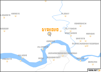 map of D\