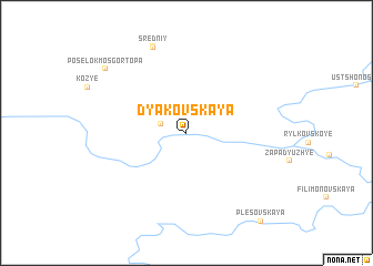 map of D\