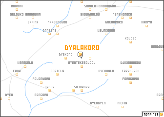 map of Dyalakoro