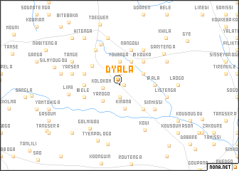 map of Dyala