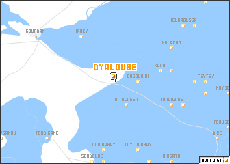 map of Dyaloubé