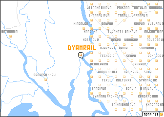 map of Dyāmrāil