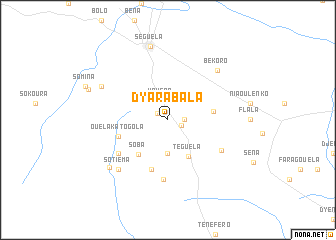 map of Dyarabala
