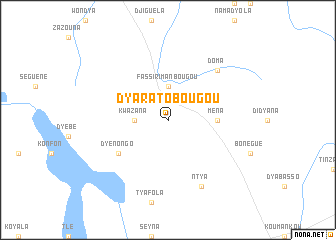 map of Dyaratobougou