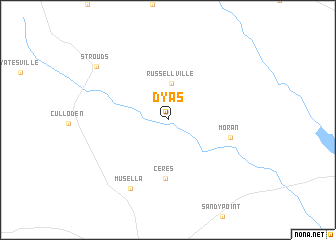 map of Dyas